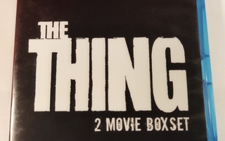 (SL) 2 BLU-RAY) The Thing (1982) ja The Thing (2011) SUOMIT.