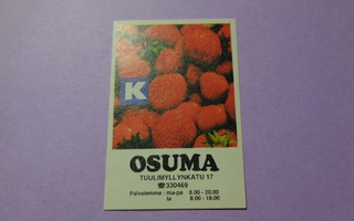 TT-etiketti K Osuma