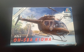 Italeri No 195 BELL OH-58A Kiowa 1:72 rakennussarja v. 1994