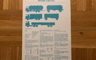 Esite Scania LBS 140s, 1971, Scania 140