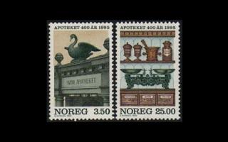 Norja 1172-3 ** Apteekki 400v (1995)