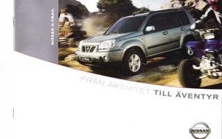 Nissan X-Trail -esite, 2002