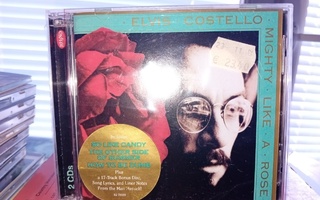 2Cd Elvis Costello  : Mighty like A Rose ( UUSI  ) SIS POSTI