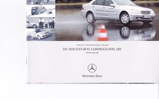 Mercedes-Benz ajokoulutus -esite, 2001