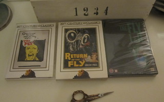 Kärpänen (The Fly) 4-Dvd