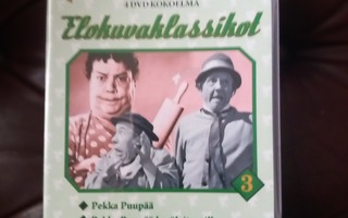 Pekka Puupää kokoelma 4 DVD