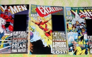 Marvel Fatal Attractions -sarjaa 5 lehteä hologrammeilla