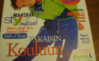 SUURI KÄSITYÖ  -LEHTI  8/ 1997 TAKAISIN KOULUUN!
