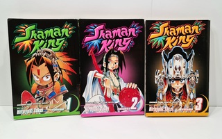 Shaman King volumet 1-3 (englanti)