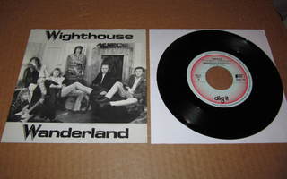 Wighthouse Wanderland 7" Caroline/Young Heroes,PS v.1991