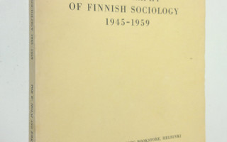 Tor Wilhelm Holm : Bibliography of Finnish sociology 1945...