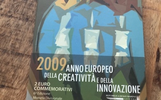 San Marino 2 € 2009 Luovuuden ja innovoinnin teemavuosi