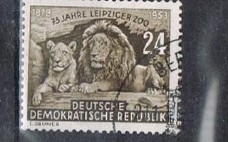 DDR 1953 - Eläintarha ro