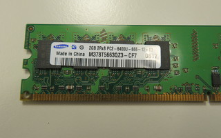 Samsung 2GB PC2-6400U DDR2-800MHz CL6 240-Pin
