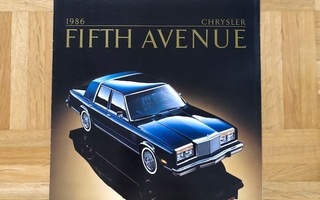 Esite Chrysler Fifth Avenue 1986