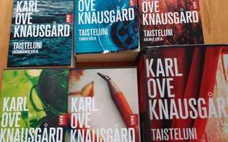 Karl-Ove Knausgård: Taisteluni, osat 1-5, 6 kirjastonpoisto