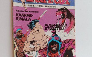Edgar Rice Burroughs : Tarzan 6/1988