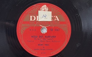 Savikiekko 1952 - Henry Theel - Decca SD 5162