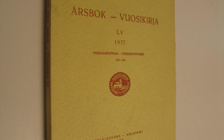 Societas Scientiarum Fennica : Årsbok - vuosikirja LV 1977