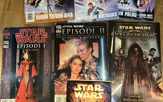 6 Star Wars Sarjakuvaa + kirja