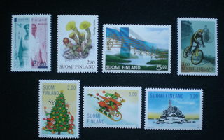 Postituore erä vuoden 1998 postimerkkejä **