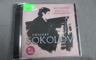 Beethoven: Hammerklavier-sonaatti. Grigori Sokolov. UUSI CD