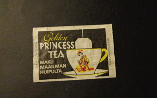 TT-etiketti Golden Princess Tea - maku maailman huipulta