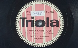 Savikiekko 1956 - Paavo Tiusanen - Triola T 4270