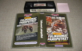 Tulikuumat Pakoputket-VHS FIx, Magnum, Jack Nicholson, Biker