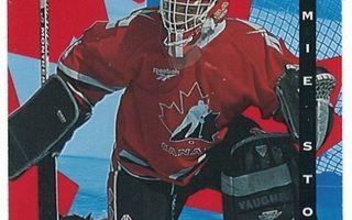 95-96 Donruss Canadian World Junior Team #1 Jamie Storr