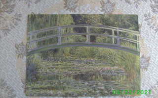 Mestariteos Nro.4 LUMMELAMPI Claude Monet(Taidejäljennös).