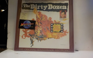 METRO GOLDWYN MAYER - THE DIRTY DOZEN SOUND TRACK EX+/EX+ LP
