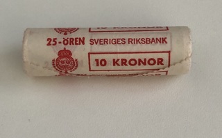Ruotsi 25 Ören 1977 kolikkorulla