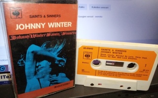 C-KASETTI Johnny Winter : Saints & Sinners