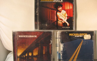 Nickelback paketti 3*CD.