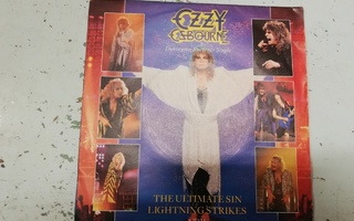 Ozzy Osbourne -  the ultimate sin    7"