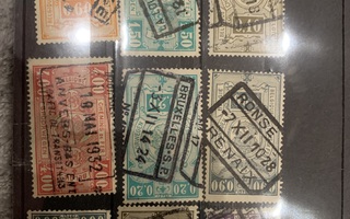 Belgialaisia postimerkkejä