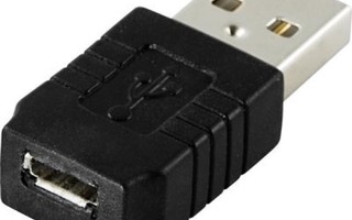 Deltaco USB 2.0 Adapteri A uros - Micro B naaras *UUSI*