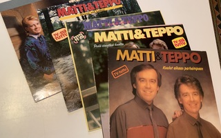 Matti ja Teppo, 3 LP setti