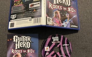 Guitar Hero - Rocks The 80's PS2