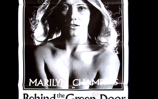 BEHIND THE GREEN DOOR Marilyn Chambers US juliste