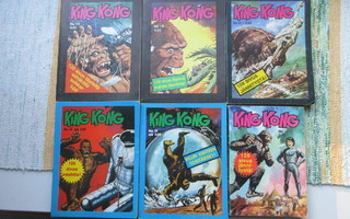 King Kong sarjakuva setti.