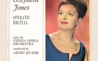 JONES, GWYNETH: Operatic Recital (Orig. 1966) *UUSI