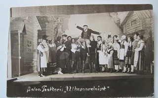 VANHA Valokuva Salo Teatteri 1920-luku