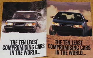 1991 Saab 900 9000 esite - KUIN UUSI