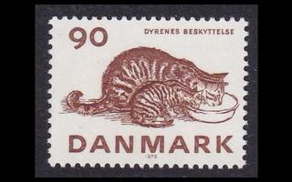 Tanska 606 ** Eläinsuojeluyhdistys 100v (1975)