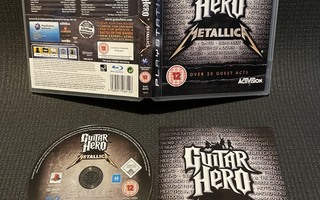 Guitar Hero Metallica - Nordic PS3 - CiB