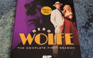 Nero Wolfe: Kausi 1 (3DVD)