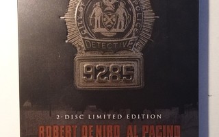 dvd, Oikeuden kasvot (Al Pacino, Robert De Niro) 2dvd [jänni