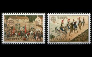 Jugoslavia 1883-4 ** Europa (1981)